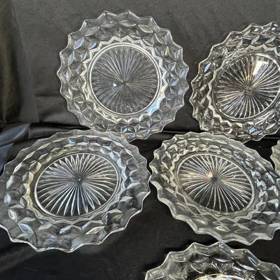 Lot 118 Fostoria American Lot #1 Dinner plates