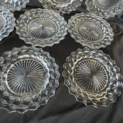 Lot 119 Fostoria American Lot #2 Dinner Plates