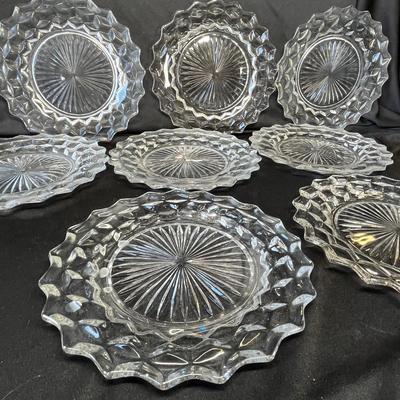 Lot 119 Fostoria American Lot #2 Dinner Plates