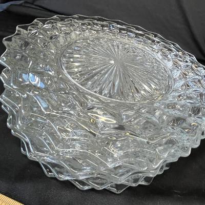 Lot 119 Fostoria American Lot #2 Dinner Plates