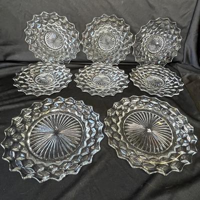 Lot 120 Fostoria American Lot #3 Plates