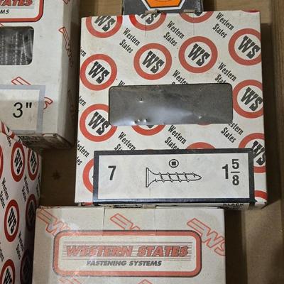 Hardware Lot Boxes Nails & Screws