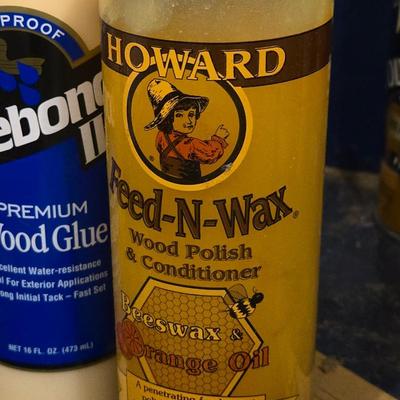 Wood Glue and Feed-N-Wax