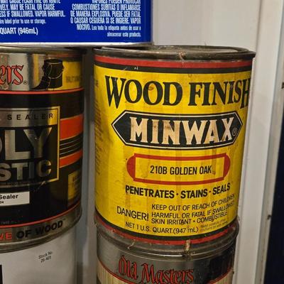 Large Lot of Stains, Sealants, and Removers