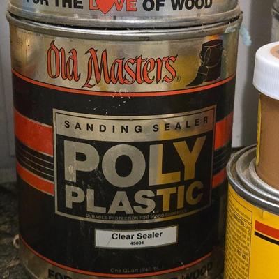 Large Lot of Stains, Sealants, and Removers