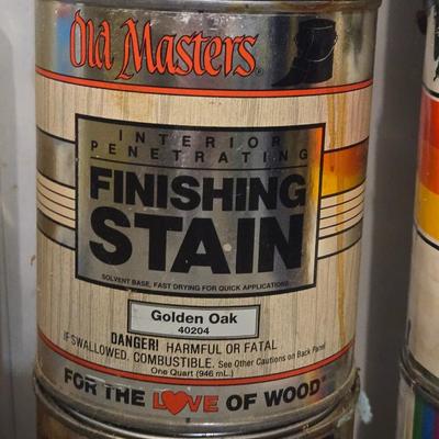Large Lot of Stains, Sealants, and Removers