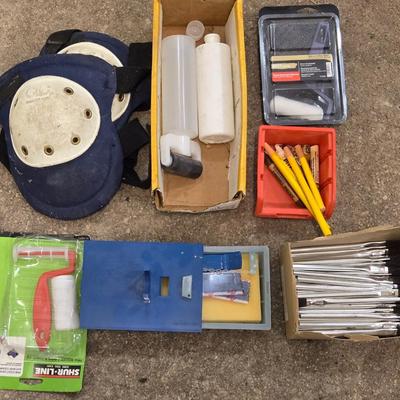Knee Pads, Putty Pencils, Brushes, Trim Rollers and More