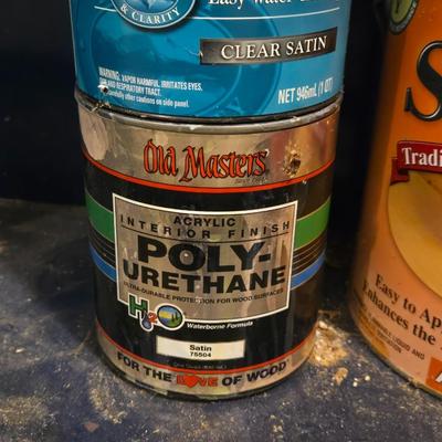 Stains, Polyurethane, and Contact Cement