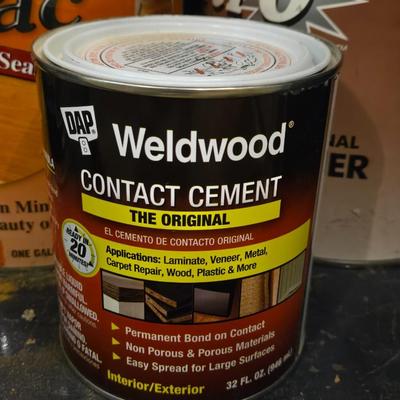 Stains, Polyurethane, and Contact Cement