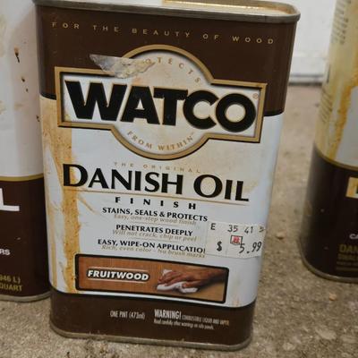 Large Lot of Oils, Thinners, Marking Chalk & More
