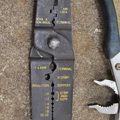 Wire Striping Tools and Pliers Lot