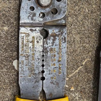 Wire Striping Tools and Pliers Lot