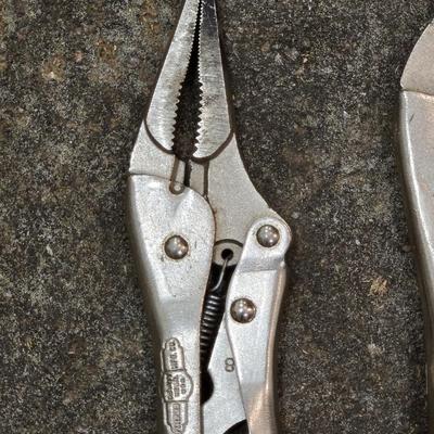 Varying Size Vice Grips
