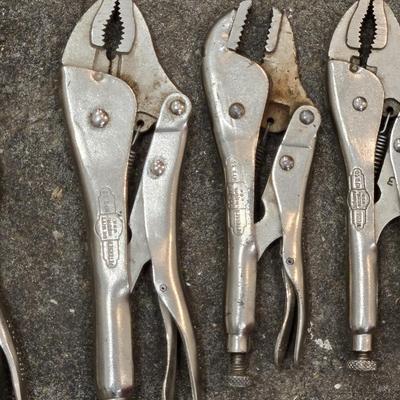 Varying Size Vice Grips
