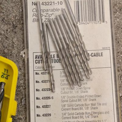 Drill Bits and Saw Blades Lot