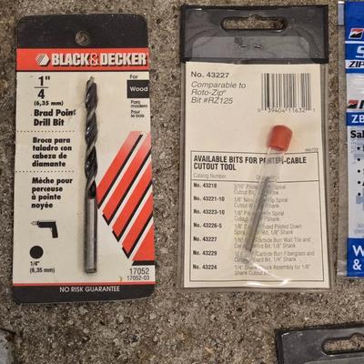Drill Bits and Saw Blades Lot