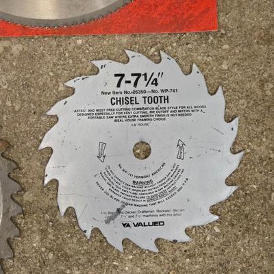 Saw Blades Lot