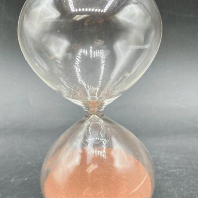 Vintage Stand Hourglass Timer Stand Alone, Sand-Filled