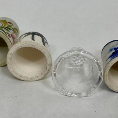 Thimble Lot - Ceramic & Glass Hawaii, Delft, etc