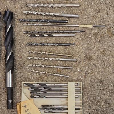 Large Lot of Varying Size Drill Bits