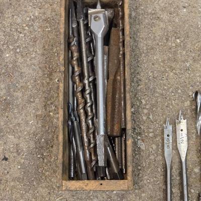 Large Lot of Varying Size Drill Bits