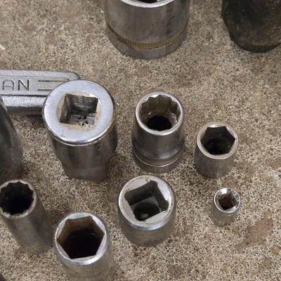 Mixed Brands Socket Set - Craftsman & more