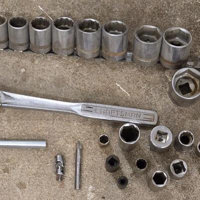 Mixed Brands Socket Set - Craftsman & more