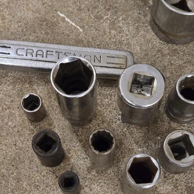 Mixed Brands Socket Set - Craftsman & more