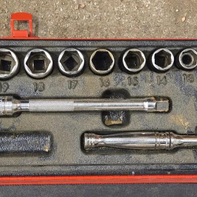 Snap-On Socket Set with Case