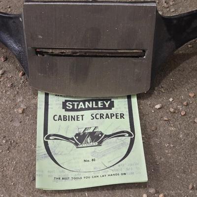 Stanley Cabinet Scrapper No.80