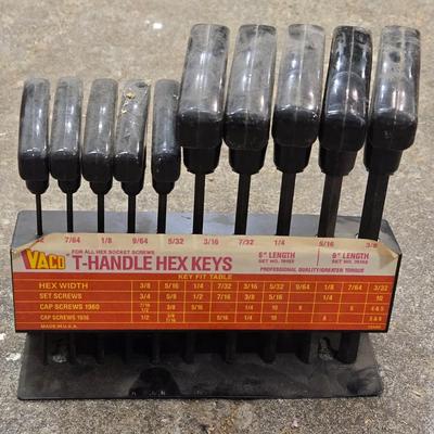T Handle Hex Keys Set