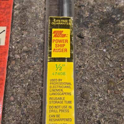 Mixed Lot of Drill and Auger Bits