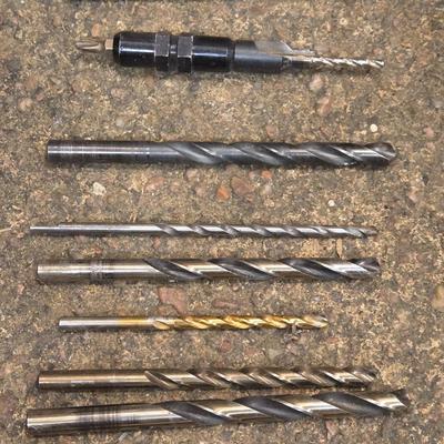 Mixed Lot of Drill and Auger Bits