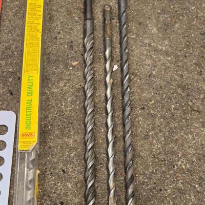 Mixed Lot of Drill and Auger Bits