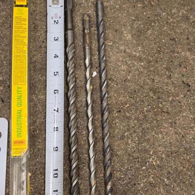 Mixed Lot of Drill and Auger Bits