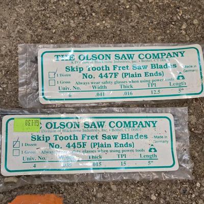 Varying Saw Blades