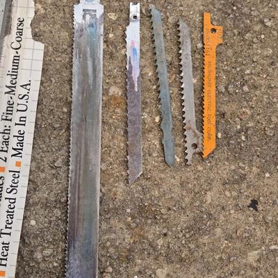 Varying Saw Blades