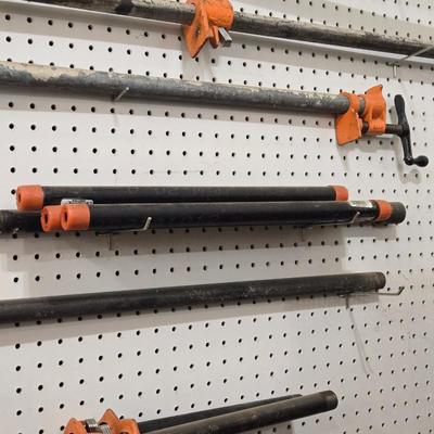 Large Lot of Pipe Clamps