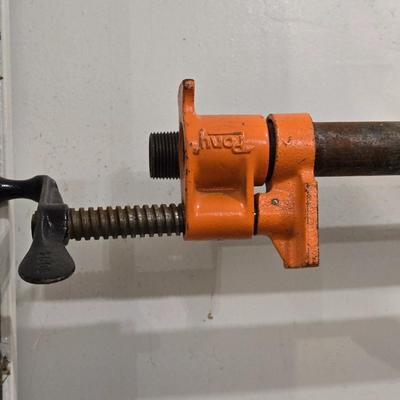 Large Lot of Pipe Clamps