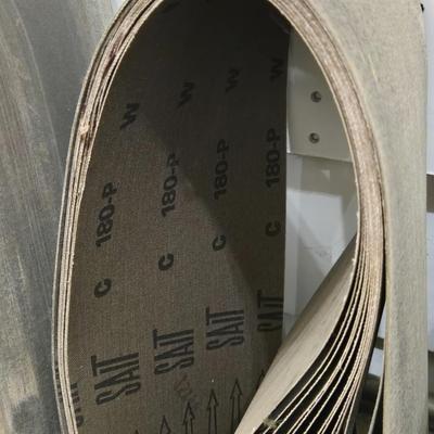 Large Lot of Sanding Belts of Various Grits