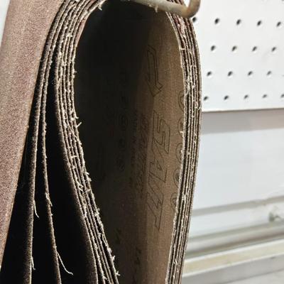 Large Lot of Sanding Belts of Various Grits
