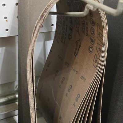 Large Lot of Sanding Belts of Various Grits
