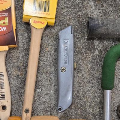Paint Brush & More Lot