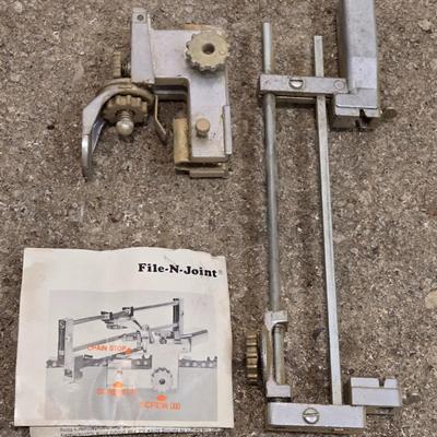 File-n-Joint Chainsaw Sharpener and File Holder