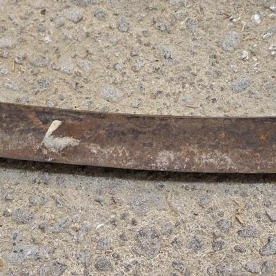 Antique Wood Handle Drawknife
