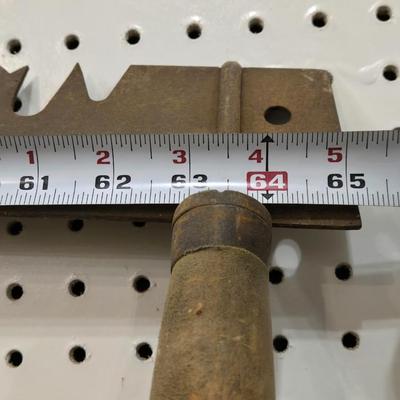 Antique Wood Handle 2-Man Crosscut Saw