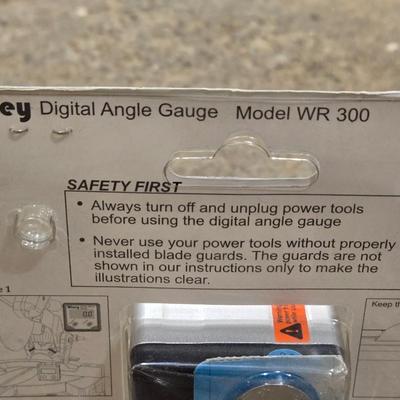 New in the package Wixley Digital Angle Gauge