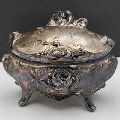 Various Vintage Vanity Decor
