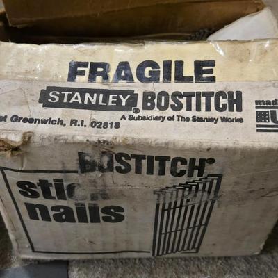 Lot of Staples and Nails for Pneumatic Tools