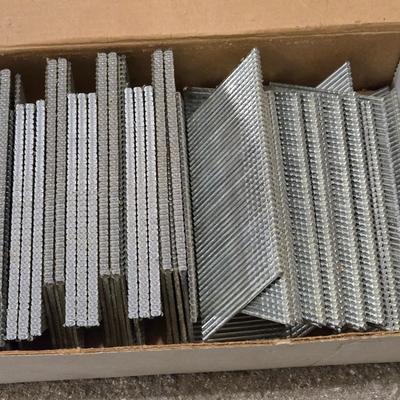 Finishing Nails and Staples for Pneumatic Tools